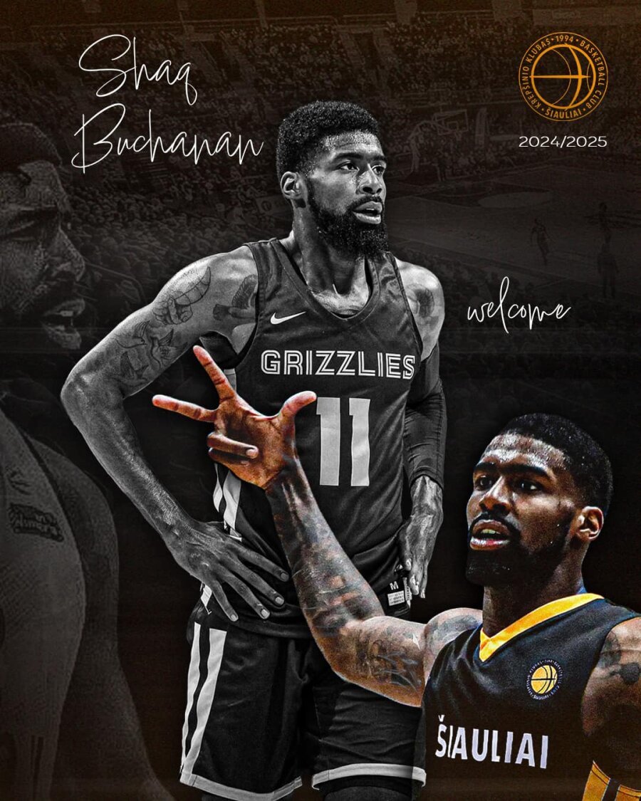 Į „Šiaulius“ atvyksta NBA patirties turintis amerikietis