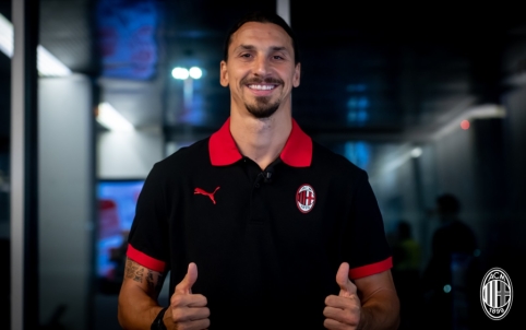 Oficialu: Z. Ibrahimovičius dar sezonui lieka Milane
