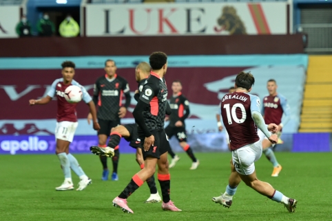Sensacija „Premier“ lygoje: „Aston Villa“ namuose pervažiavo „Liverpool“ ekipą