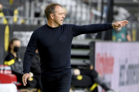 H. Flickas neskuba kalbėti apie čempionų titulą
