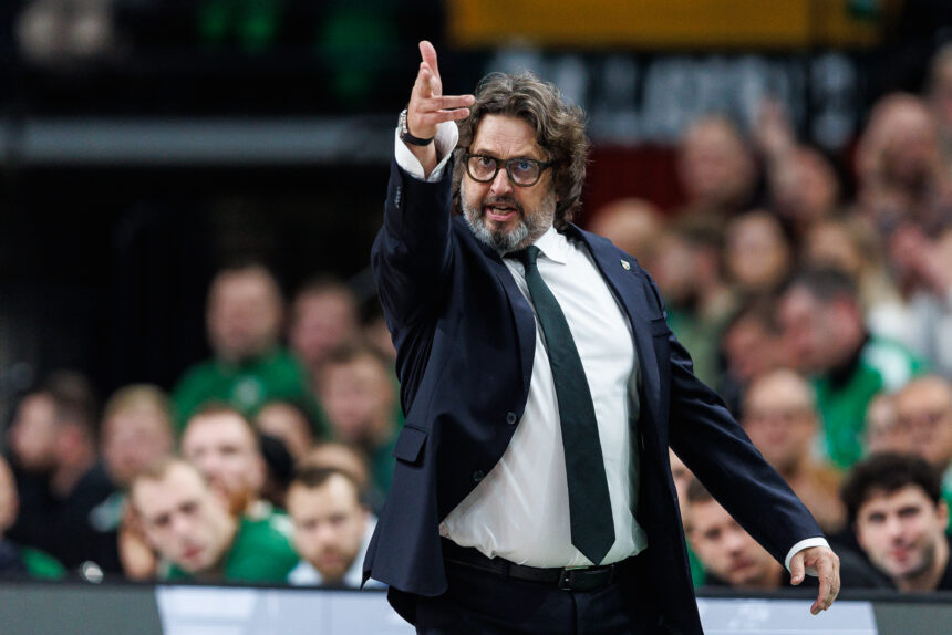 Apie Giedraičio traumą prasiplėtęs Trinchieri: „Dabar mes žaidžiame 10 kartų geriau“