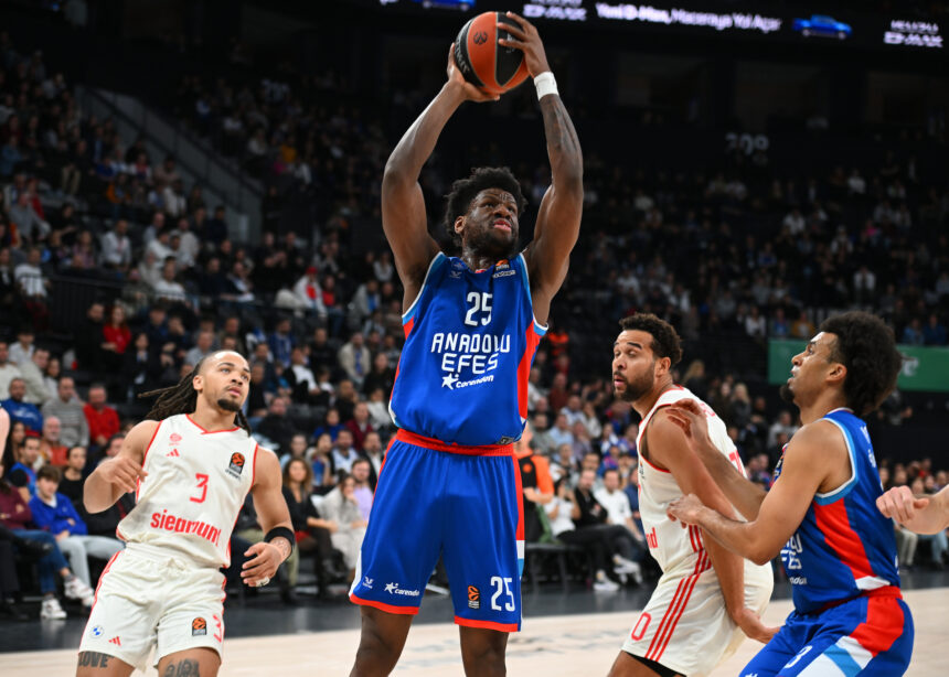 Prieš išvyką į Kauną „Anadolu Efes“ palaužė svečius iš Miuncheno