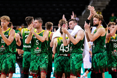 Aiškus vyrų rinktinės šešioliktukas, besiruošiantis Europos čempionatui