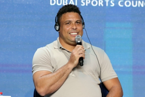 Ronaldo įvardino geriausią žaidėją, su kuriuo jam teko kartu rungtyniauti