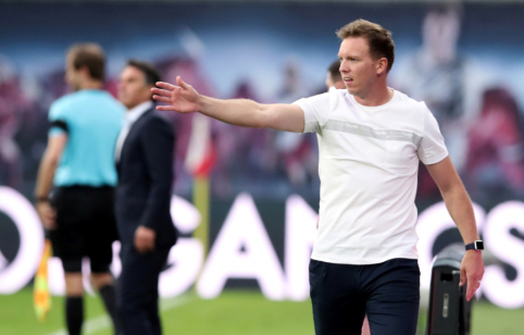 Savo komandą su studentais palyginęs J. Nagelsmannas pažėrė kritikos dėl „Bundesliga“ tvarkaraščio