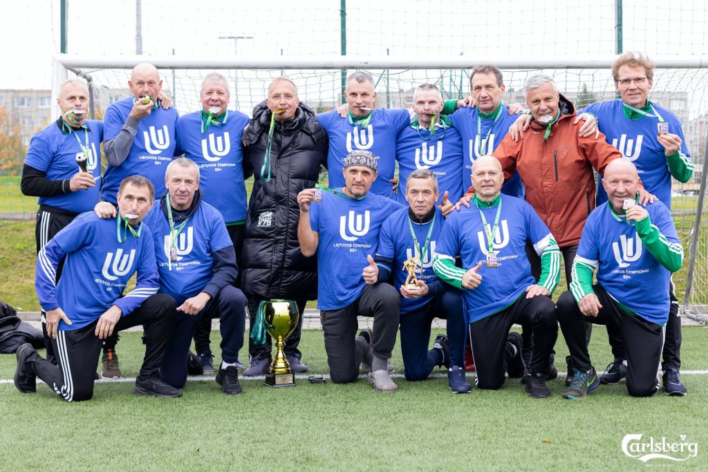 „Carlsberg Nealkoholinis“ Lietuvos senjorų (60+) pirmenybės baigėsi uteniškių pergale
