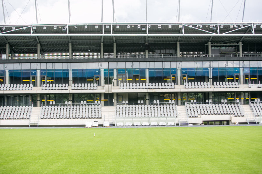 Kaune oficialiai baigta Dariaus ir Girėno stadiono rekonstrukcija
