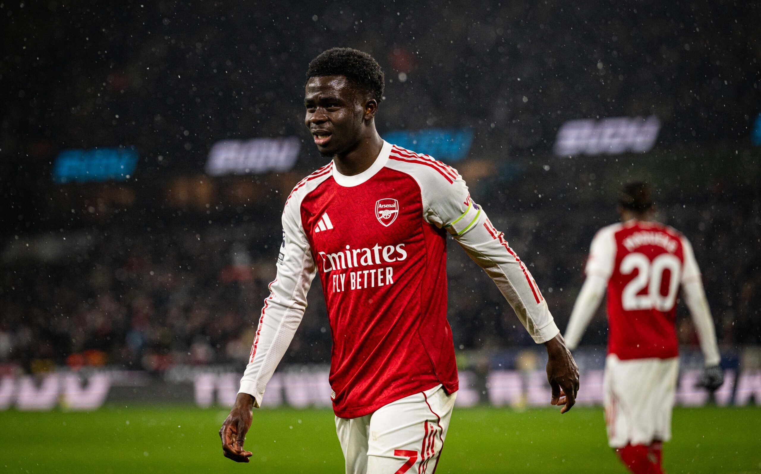 Bukayo Saka patyrė traumą: „Arsenal“ lyderio laukia priverstinė pauzė