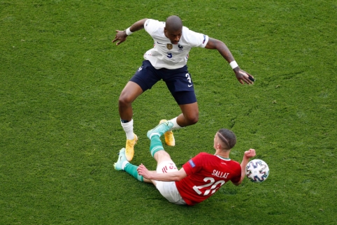 F grupė: Vengrija – Prancūzija 1:1 (83 min.)