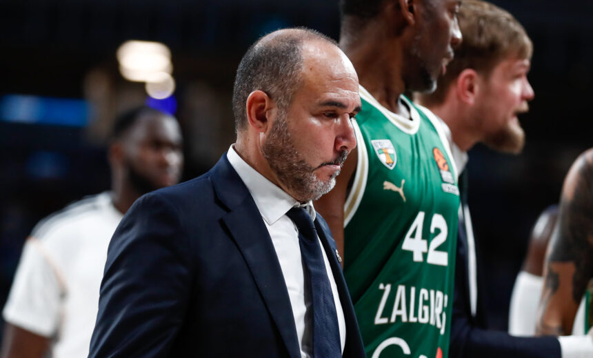 Istorinio pralaimėjimo Kaune mėginsiantis išvengti „Real“ treneris: „Žalgiris“ gali įveikti bet ką“