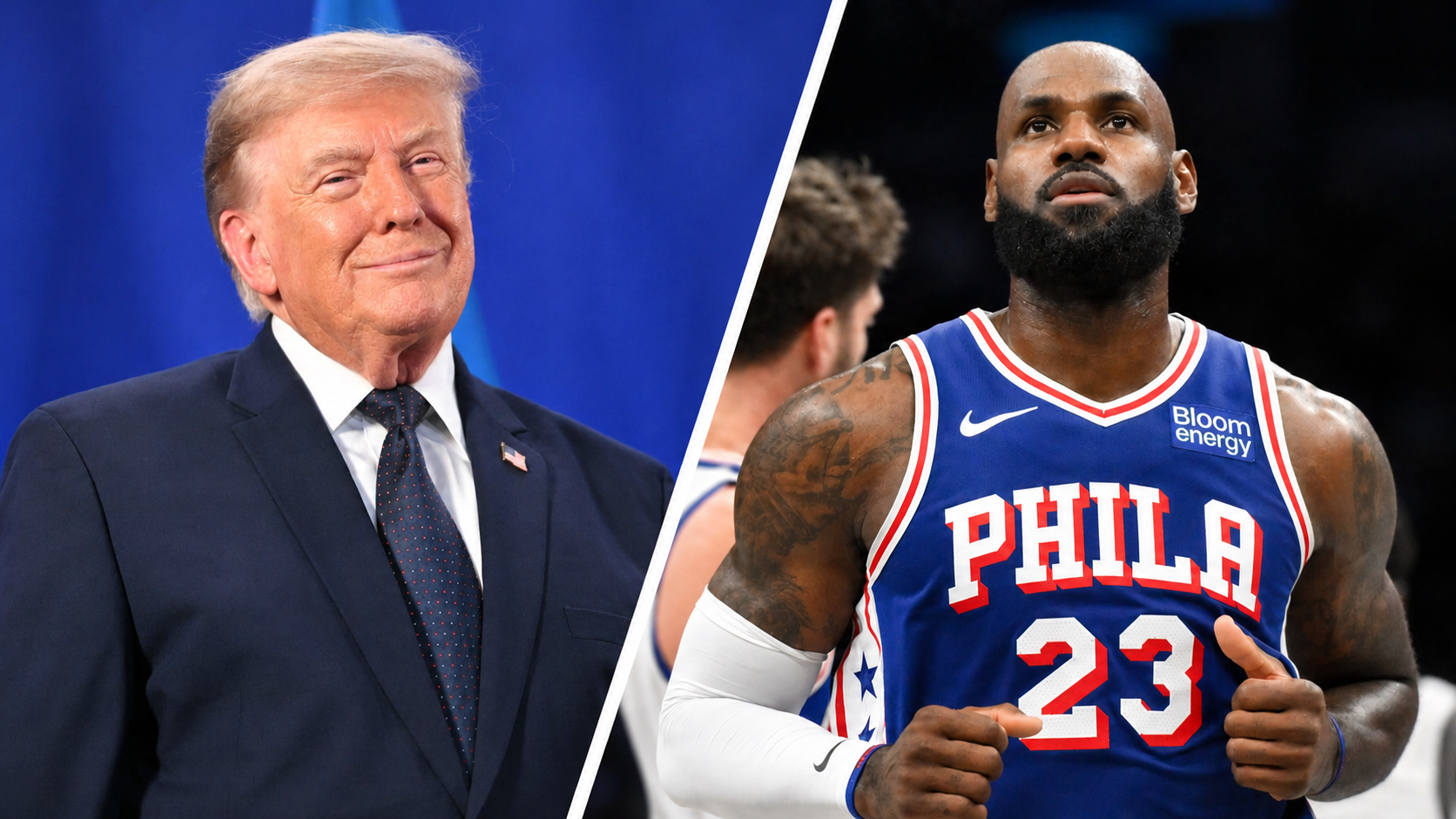 D. Trumpas sukritikavo L. Jamesą dėl elgesio per JAV himną