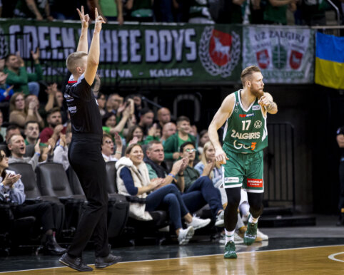 „Žalgiris“ toliau neklumpa: namuose neturėjo vargo prieš Kėdanių klubą