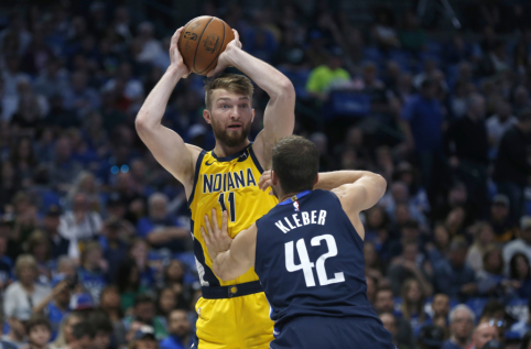 Dalase triumfavęs D.Sabonis tapo „Pacers“ rekordininku