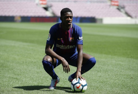 „Man Utd“ vietoje J. Sancho vilios O. Dembele