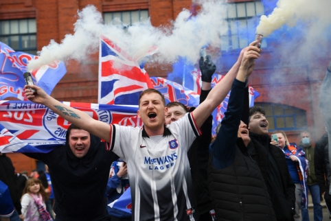 „Rangers“ po ilgos pertraukos tapo Škotijos čempione