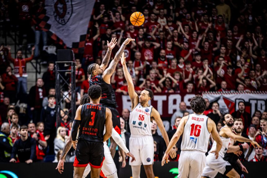 Nervų karas: fantastiškai pratęsimą išplėšęs „Rytas“ – per žingsnį nuo vietos „Top 16“ etape