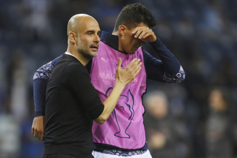 J. Guardiola: esu labai patenkintas ekipos sportine forma