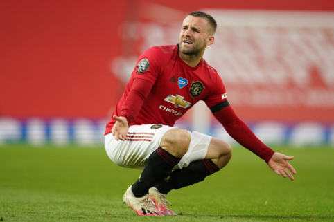 L. Shaw artimiausiu metu turėtų sulaukti naujo „Manchester United“ kontrakto pasiūlymo