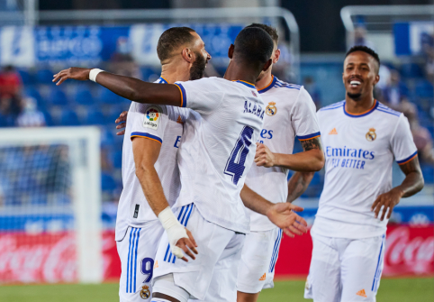 „Real“ pergalingai pradėjo „La Liga“ sezoną
