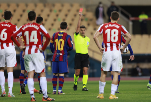 Aiškėja, kokios bausmės sulaukė agresyvumą parodęs L. Messi