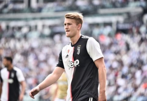 M. de Ligtas panoro palikti „Juventus“ ekipą