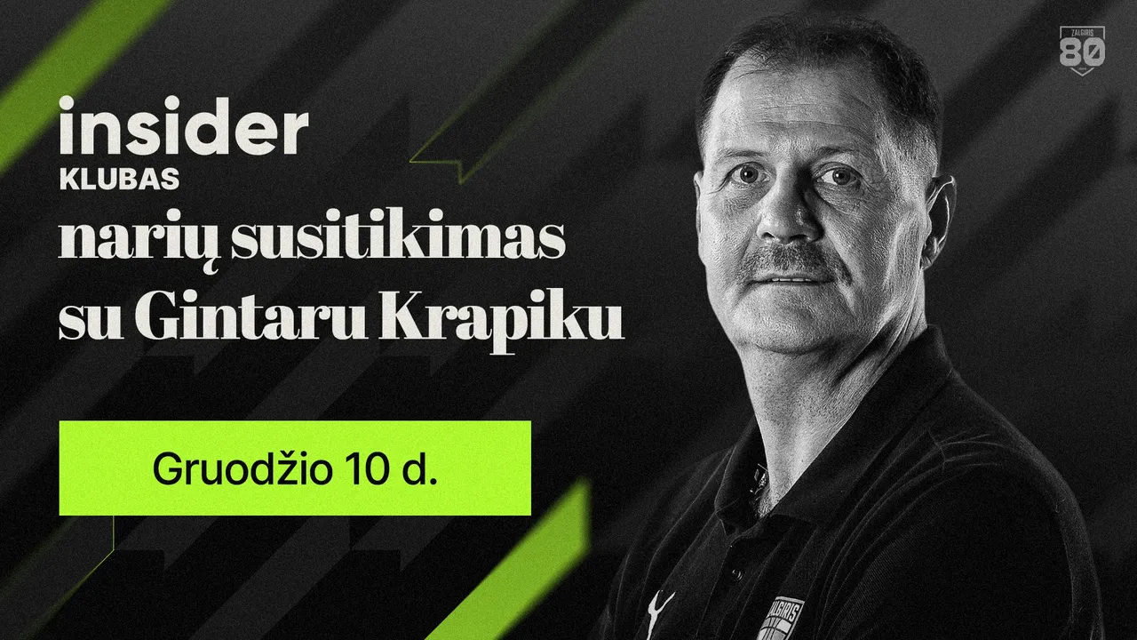Gyvame susitikime su G.Krapiku – vienam iš sirgalių atiteksiantys išskirtiniai marškinėliai!