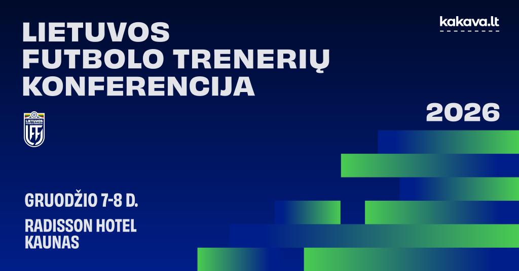 Kaune vyks trečioji Lietuvos futbolo trenerių konferencija