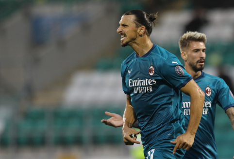 Į pirmąją pergalę „AC Milan“ ekipą vedė Z. Ibrahimovičius