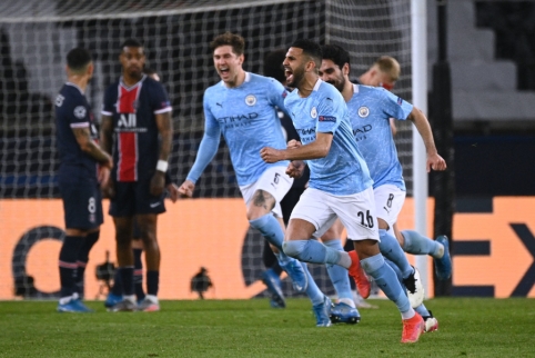 Antras dublis: „Man City“ – PSG
