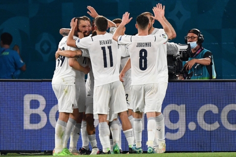 A grupė: Italija – Velsas