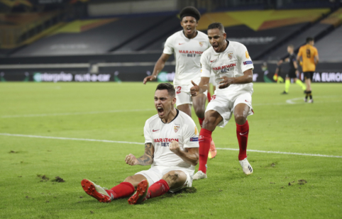 Paskutinėmis rungtynių minutėmis „Sevilla“ žengė į Europos lygos pusfinalį 