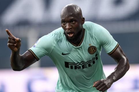 „Serie A“: R. Lukaku rekordu paženklinta „Inter“ pergalė 