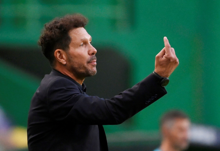Prieš rungtynes su „Man Utd“ – „Atletico“ prezidento padrąsinimas treneriui
