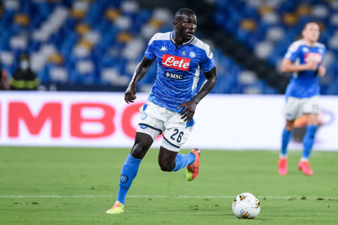 „Napoli“ prezidentas gailisi nepriėmęs įspūdingo pasiūlymo už K. Koulibaly 