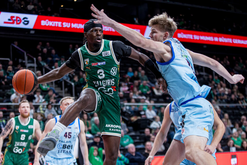 100 taškų ribą perkopęs „Žalgiris“ nupūtė Jonavos ekipą