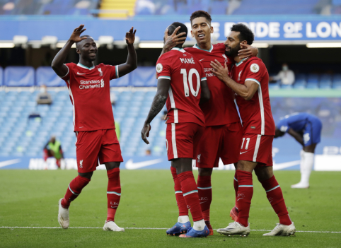 Mažumoje likusi „Chelsea“ ekipa neatsilaikė prieš „Liverpool“