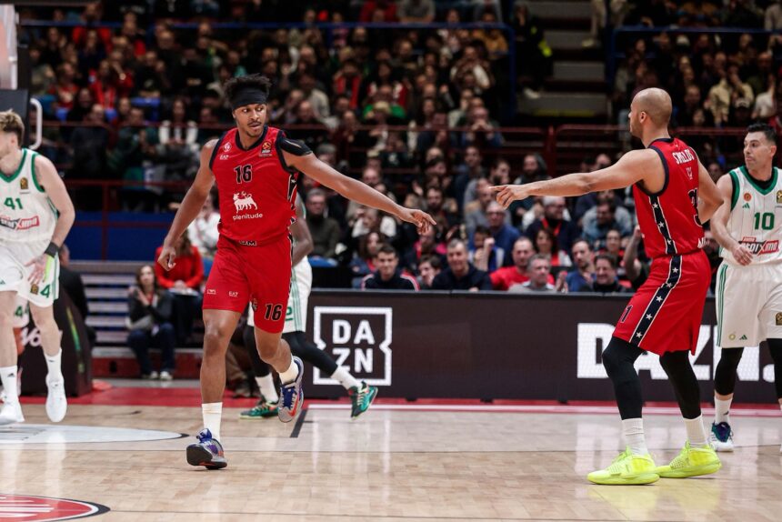 Milano ekipos aukštaūgis trečią kartą tapo Eurolygos turo MVP