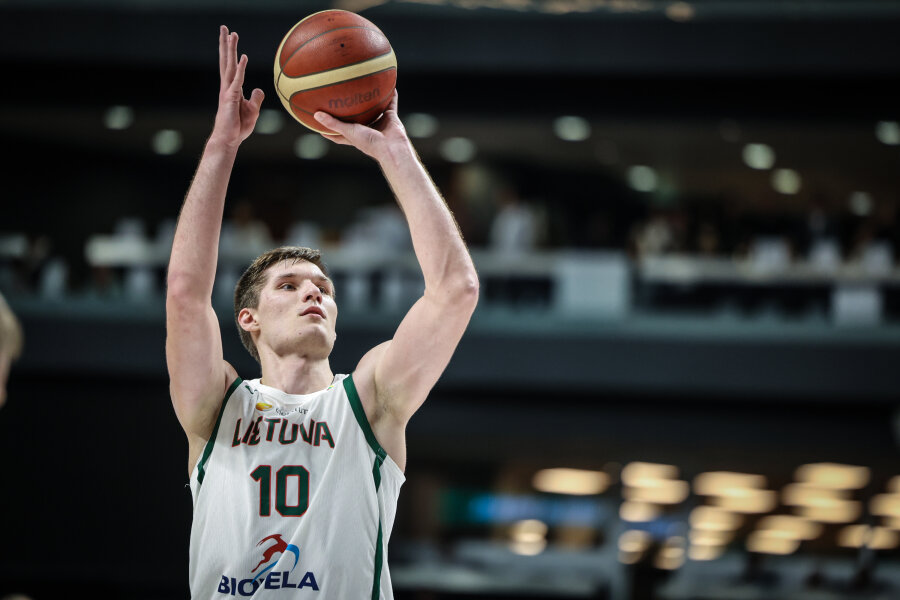 Mėginimas užsitikrinti vietą „Eurobasket 2025“: Lietuva – Š. Makedonija (tiesiogiai)