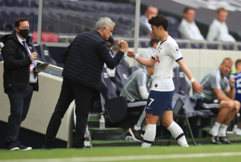 J. Mourinho: Heung-Min Sonas yra aukščiausios klasės žaidėjas 