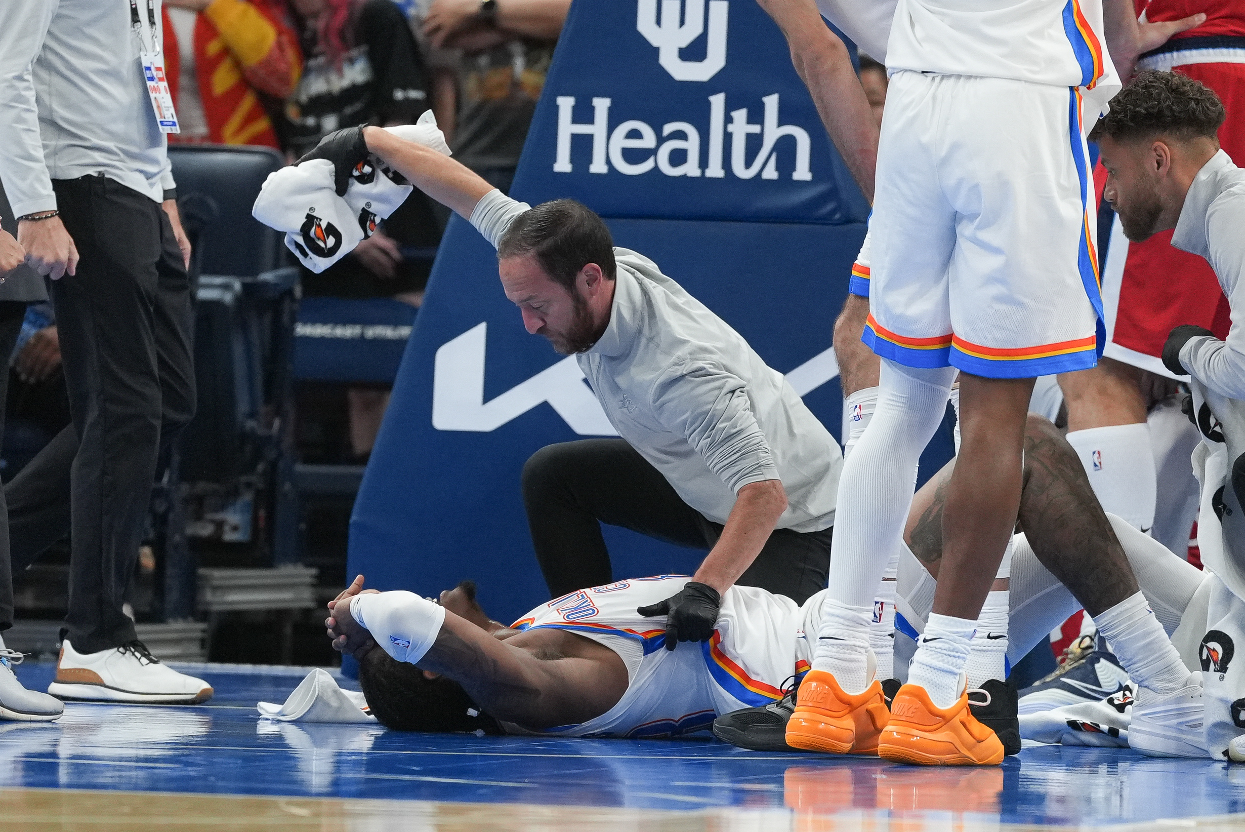 „Thunder“ pergalę prieš „Clippers“ aptemdė sunki Jaleno Williamso trauma