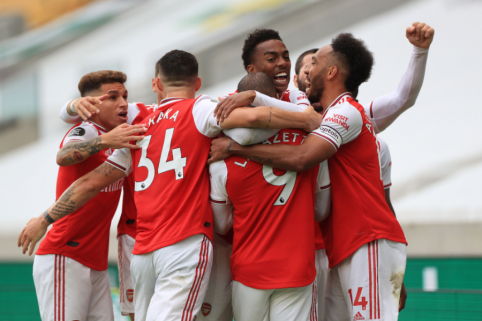 „Arsenal“ pergale pradėjo naująjį „Premier“ lygos sezoną 