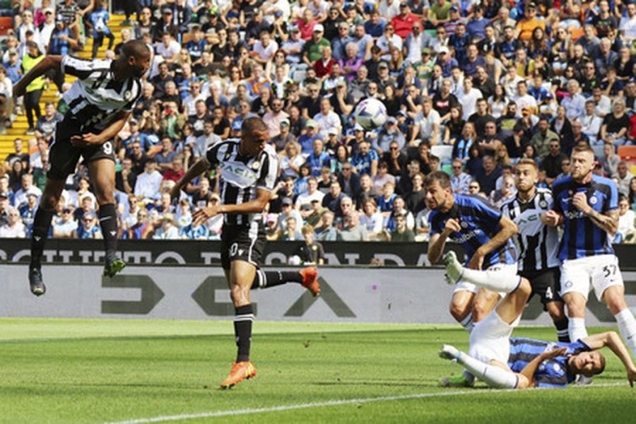 „Inter“ futbolininkus įveikę „Udinese“ – nauji „Serie A“ lyderiai
