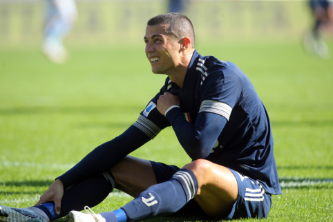 C. Ronaldo patyrė traumą
