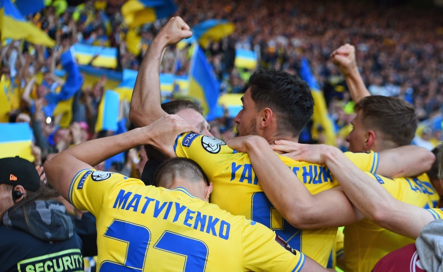PČ atkrankos rungtynėse Ukraina susitvarkė su Škotijos pasipriešinimu