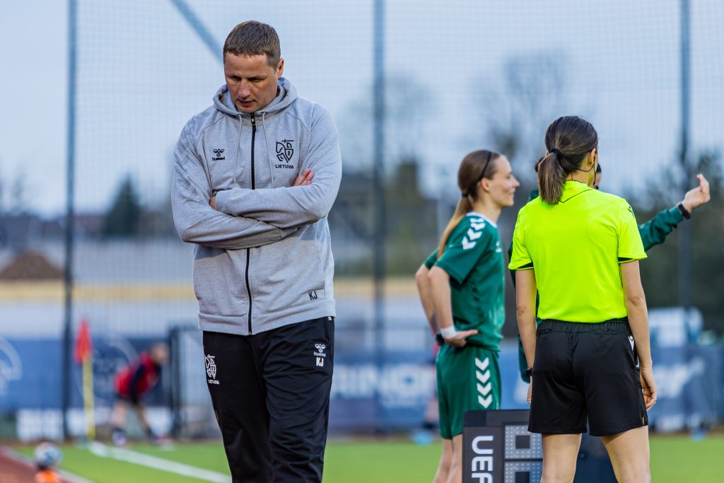 K. Jasaitis – apie merginų U19 rinktinės stovyklą bei artėjančias atrankos varžybas
