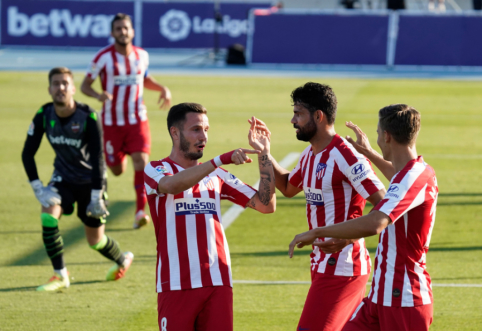 „Atletico“ tęsia pergalingą žygį Ispanijos pirmenybėse