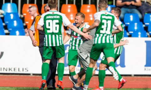 Nukraujavęs „Žalgiris“ triumfavo Gargžduose