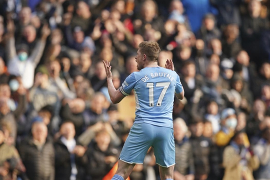 Nuostabus K. De Bruyne smūgis leido „Man City“ ekipai palaužti „Chelsea“