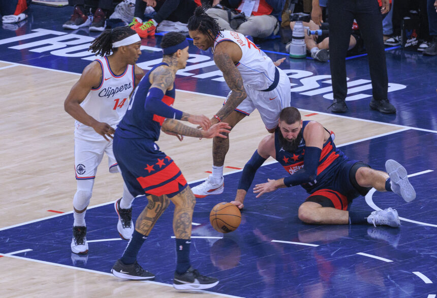 Los Andžele – Valančiūno dublis ir eilinis „Wizards“ pralaimėjimas
