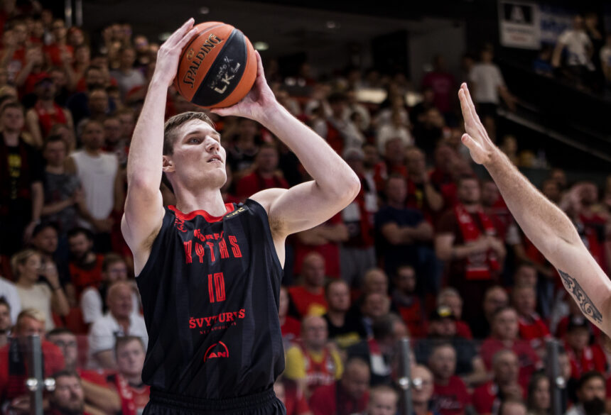„Rytas“ su Utenos komanda problemų turėjo tik pirmajame kėlinuke